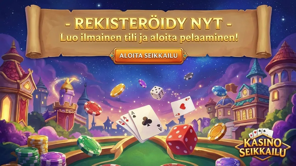 Rekisteröidy bonuksella